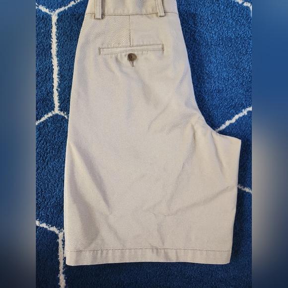 Nordstrom Stain Resistant Chino Style Shorts Khaki/34w - Picture 7 of 8